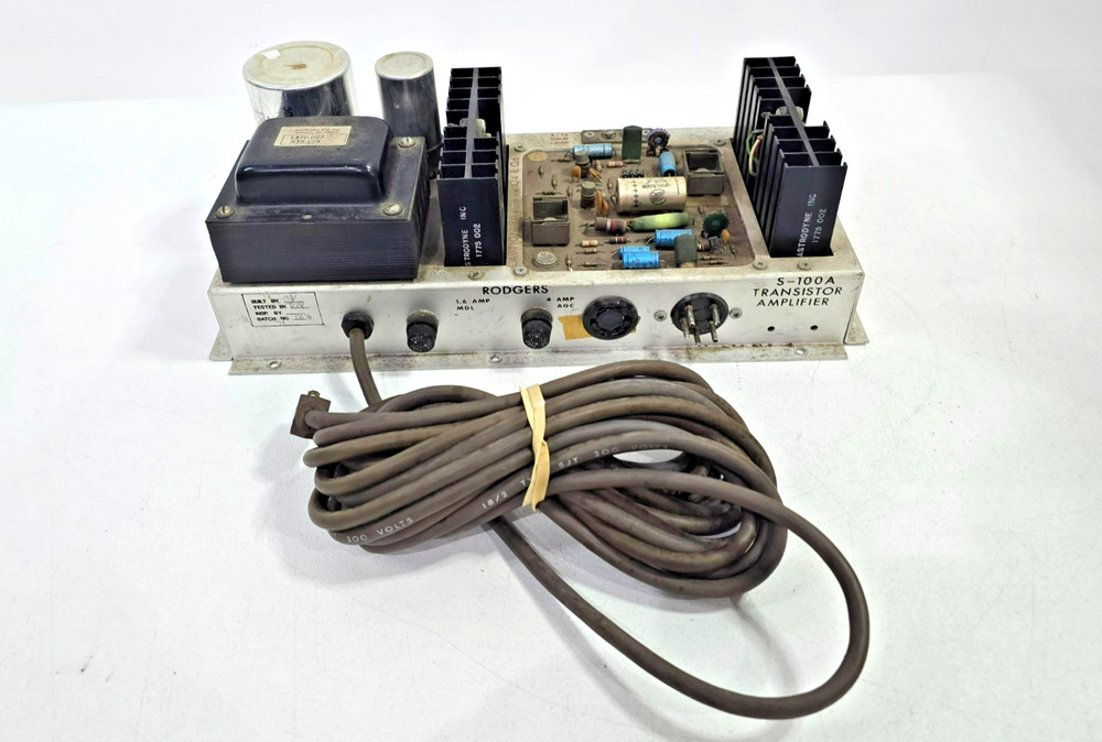 Vintage Rodgers S-100A Solid State Amplifier